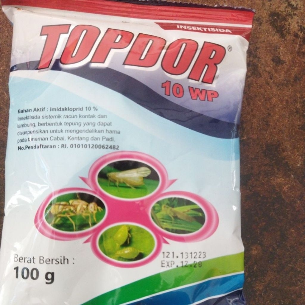 Topdor 10 Wp 100gram Insektisida Sistemik Imidakloprid