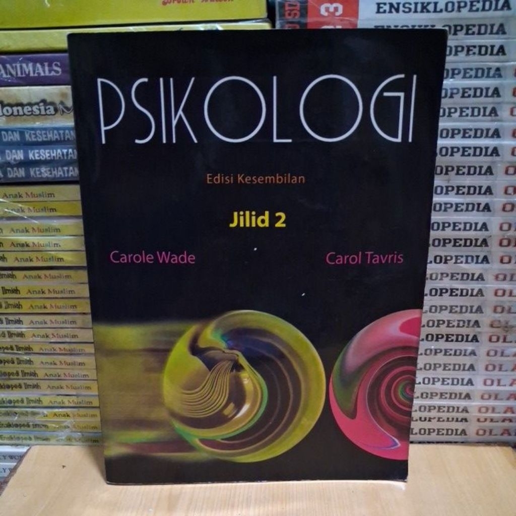 Buku Original PSIKOLOGI Edisi Kesembilan Jilid 2 Carole Wade Carol Tavris Erlangga