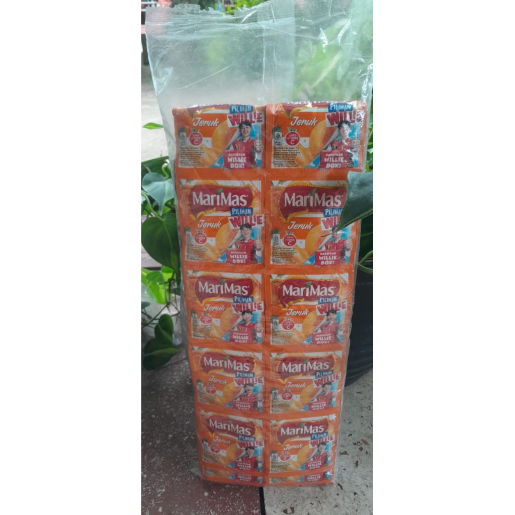 paket Marimas jeruk 6renceng+cocorio coklat 4renceng