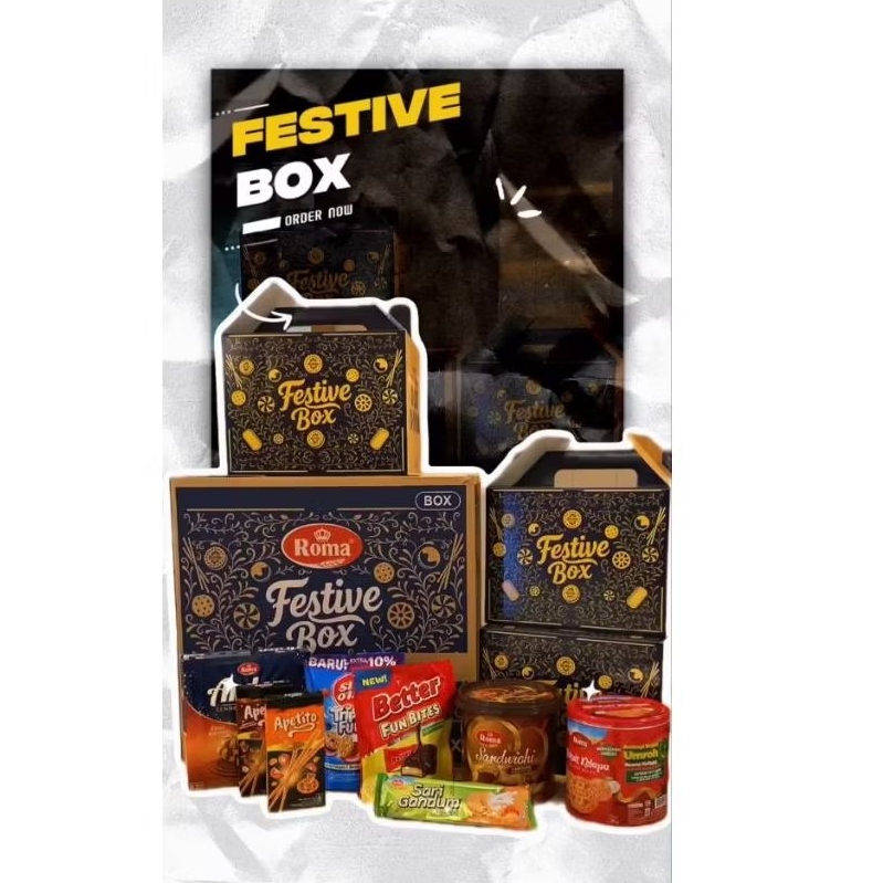 Paket Hampers Festive Box by Mayora
