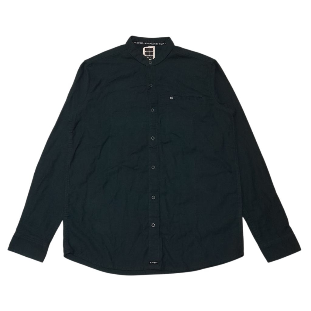 Kemeja Pria Lengan Pendek Insight Original Antler Long Shirt Green