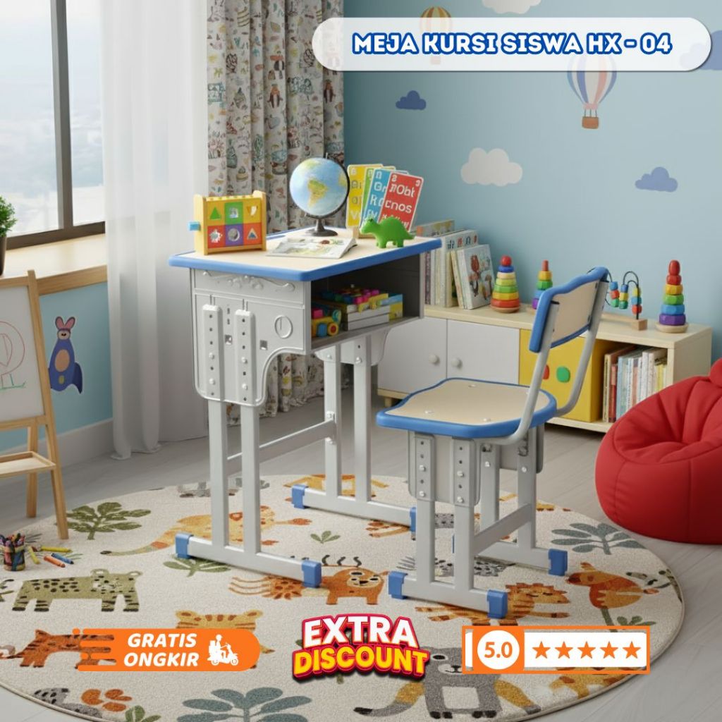 Kursi dan Meja Belajar Siswa | Meja Kursi Siswa | Meja Kursi Murah