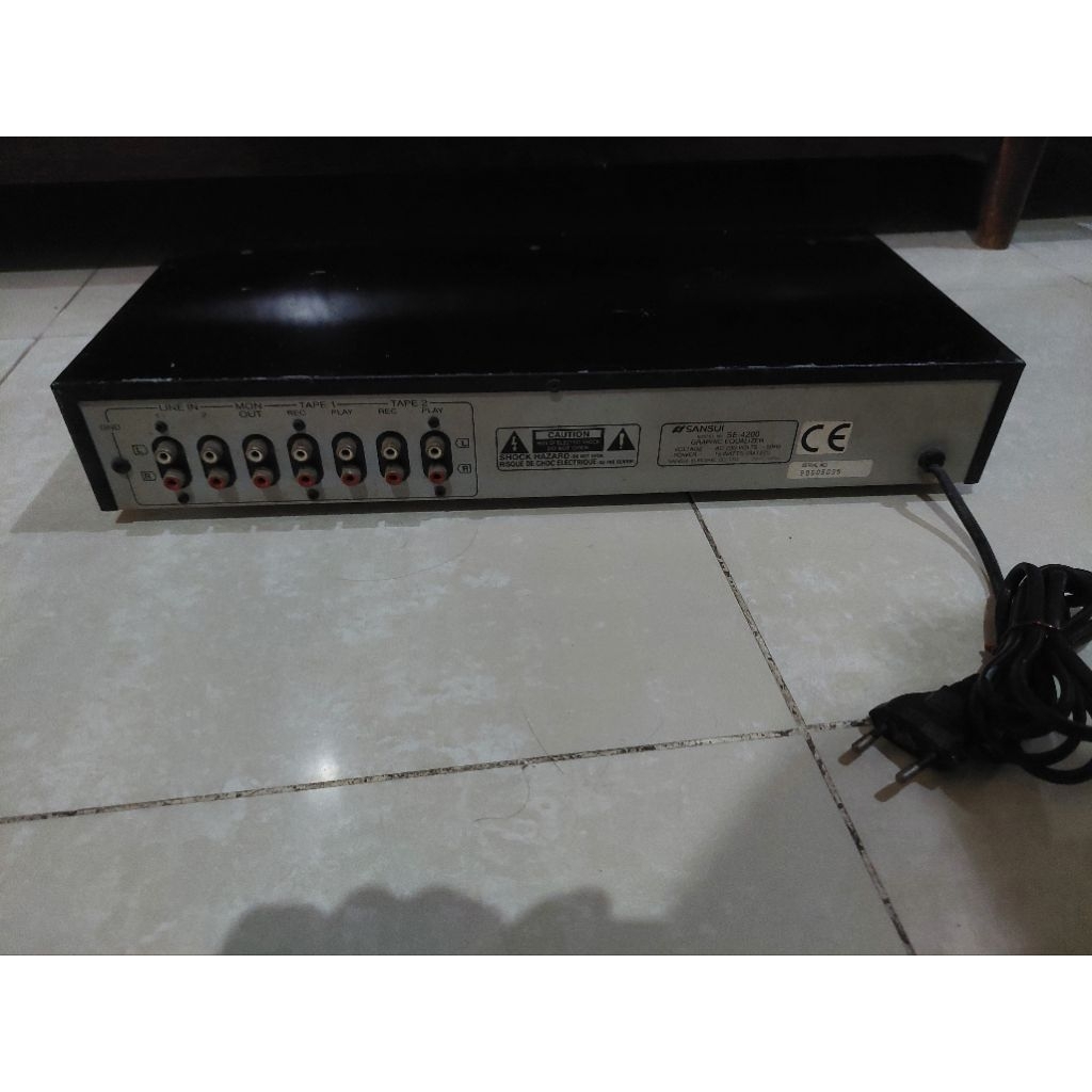 Dijual sansui se 4200 graphic equalizer