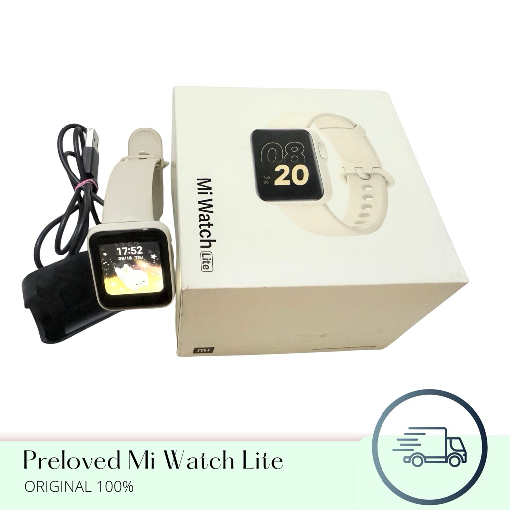 Preloved Mi Watch Lite ORI barang mulus / Smart Watch Second