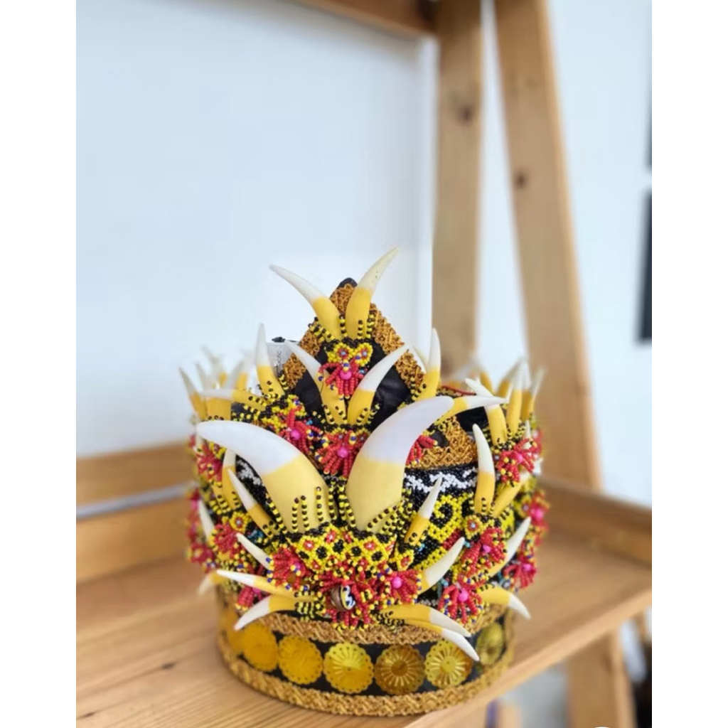 Women's Hats _Kayan Art - Women's Hats / Topi Mahkota Cewe Dayak / Topi Cewe Dayak  / Topi Tari Daya