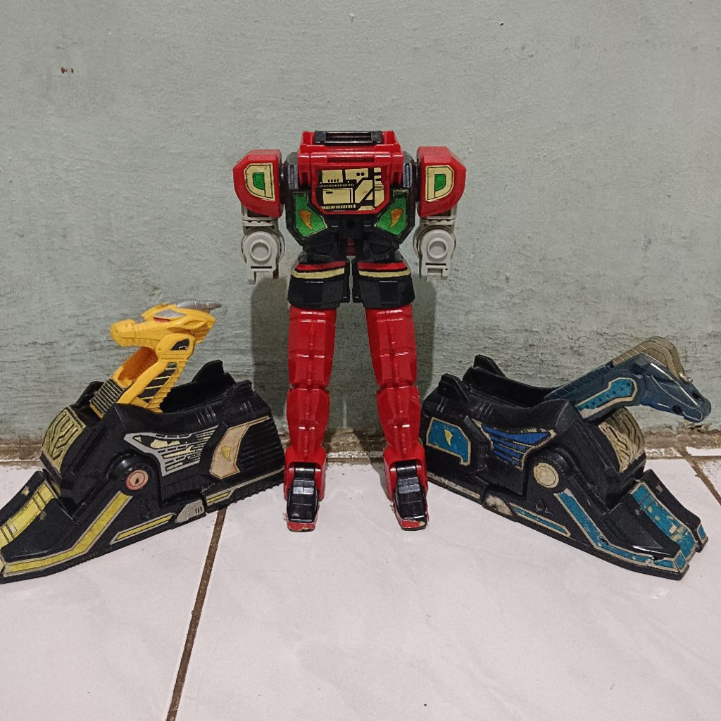 Zord naga ori bandai junk sisa nya anggap kw