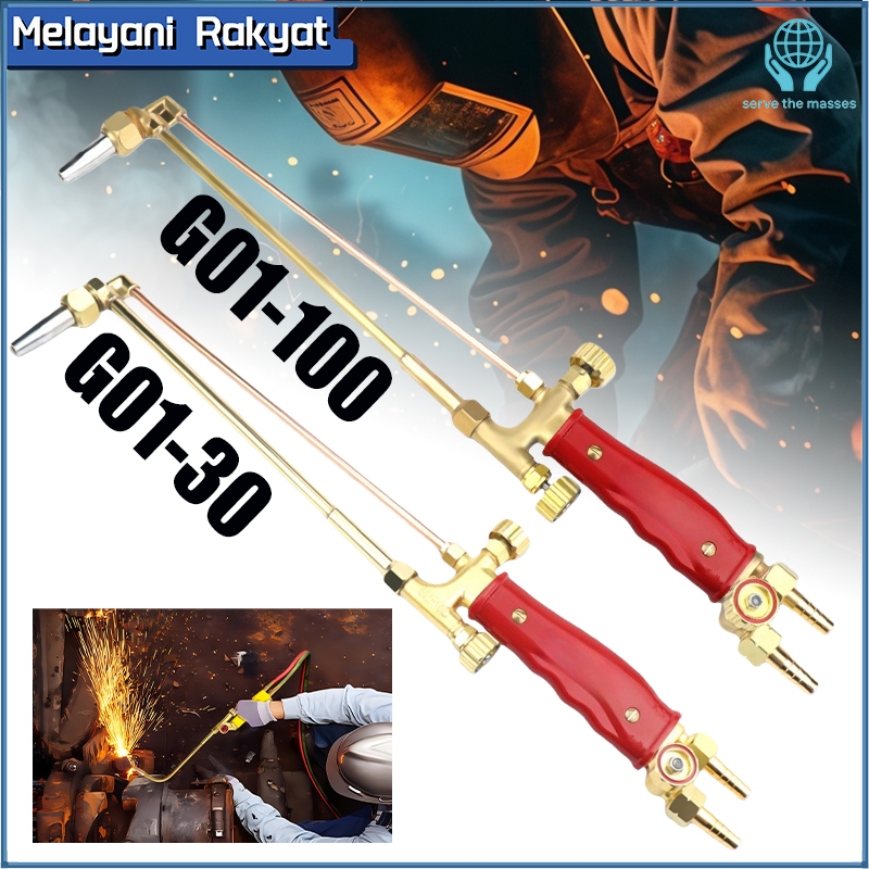 G01-30/G01-100 Cutting Torch Potong Las Gas Cutting Torch Oksigen Propana LPG