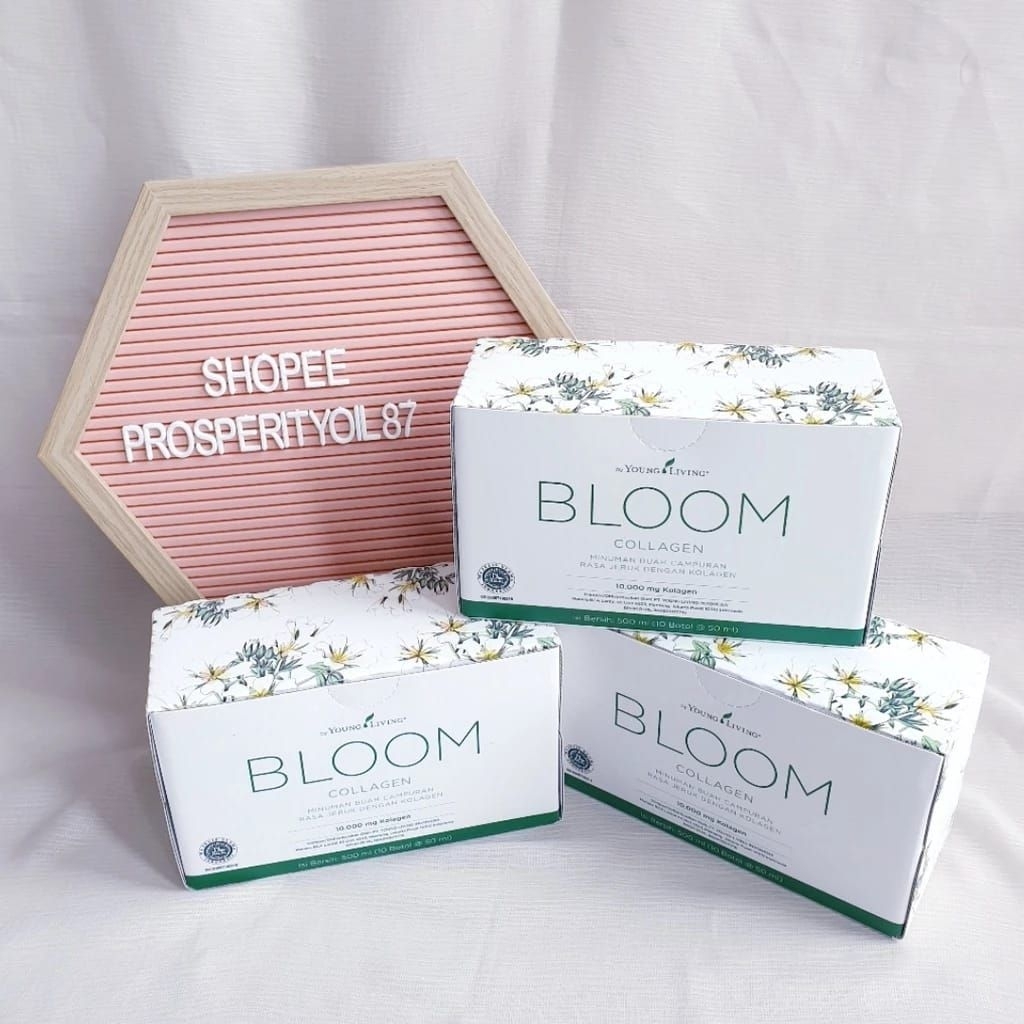 Ready Stock Young Living! 01.27 BLOOM Collagen Complete - 3doz = 30 pk