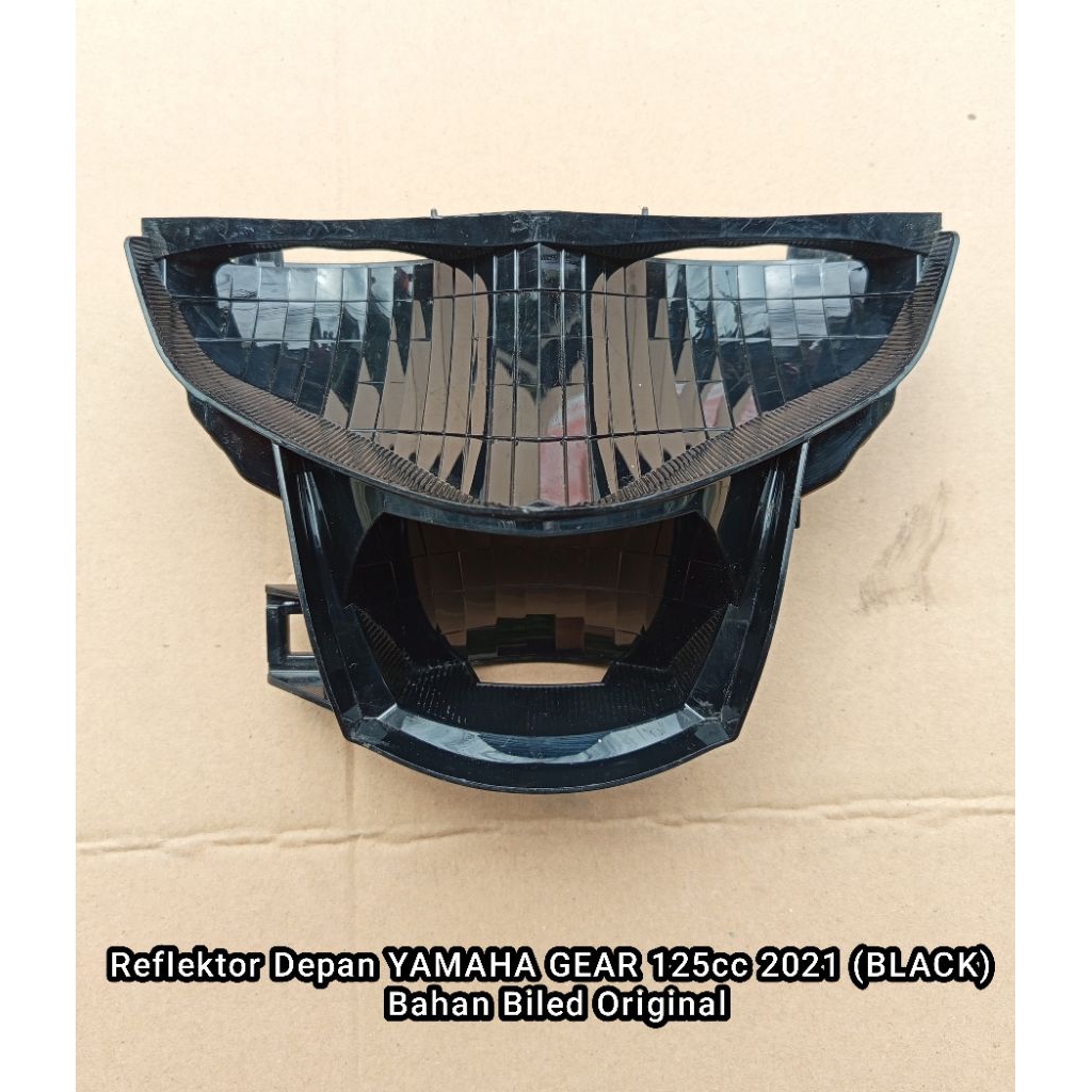 Reflektor Depan GEAR 125 (BLACK) 2021 Bahan Biled Original