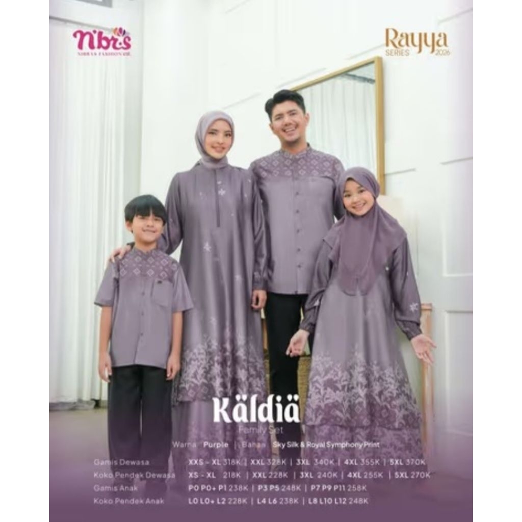 Kaldia Family Set Nibras Rayya Set 2026