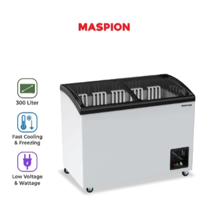 MASPION FREEZER BOX 300LITER UFH300C-BKFK