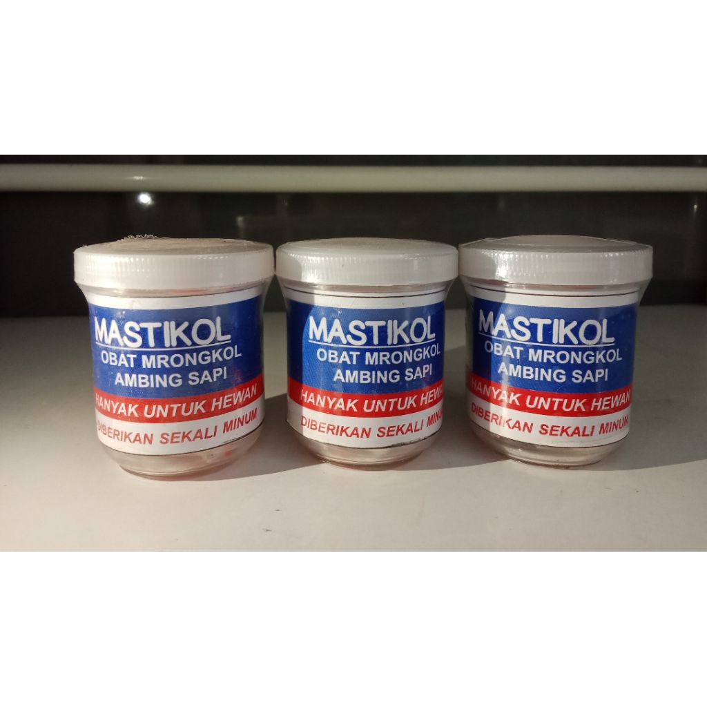 Mastikol Obat Mrongkol / Mastitis Sapi Kambing Obat Radang Ambing Ternak