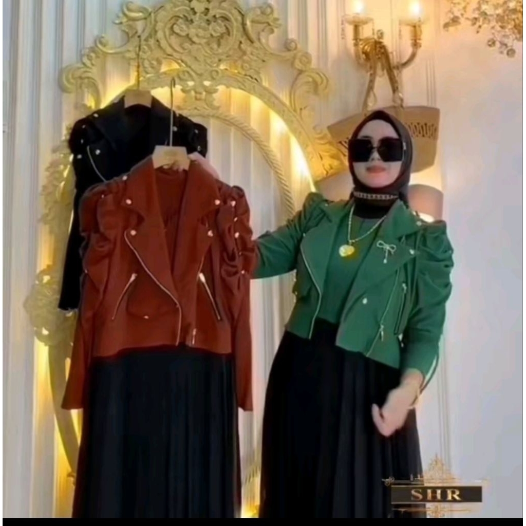 SHR MAXI DRESS GAMIS BLAZZER