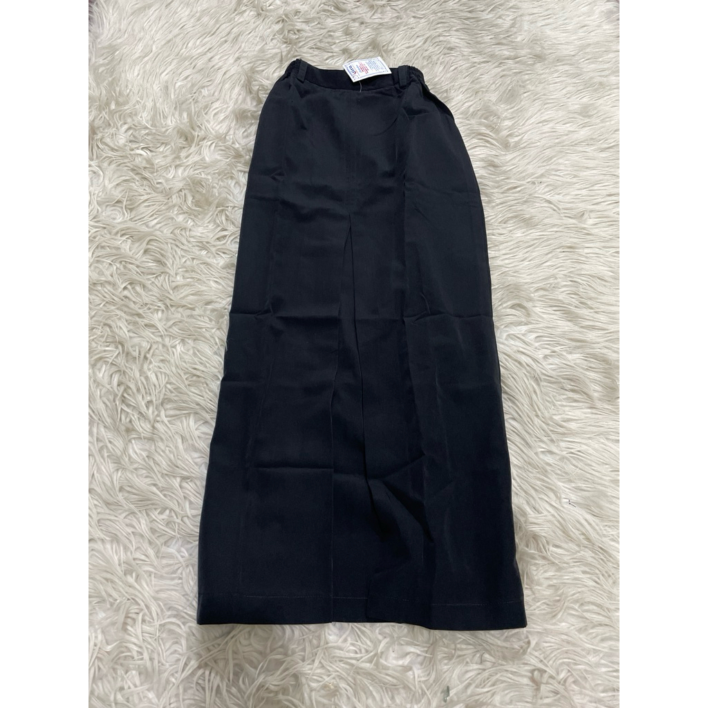 (Obral 2004) Rok span hitam panjang SD/SMP bahan licin