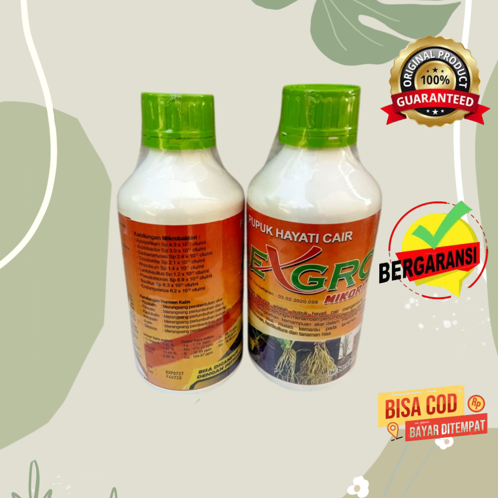 Pupuk Hayati Exgro Mikoriza 1 L