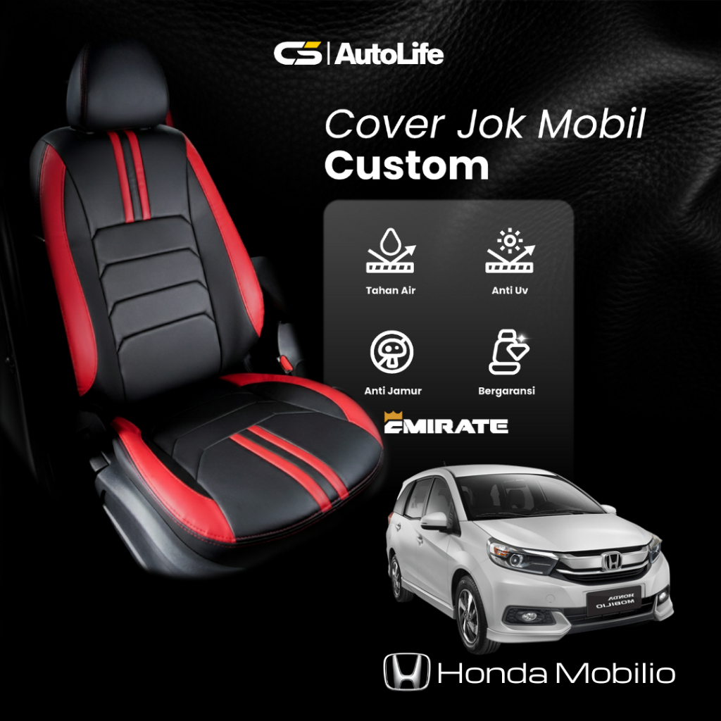 Sarung Jok Mobil / Cover Jok Mobil Honda Mobilio - CS Autolife