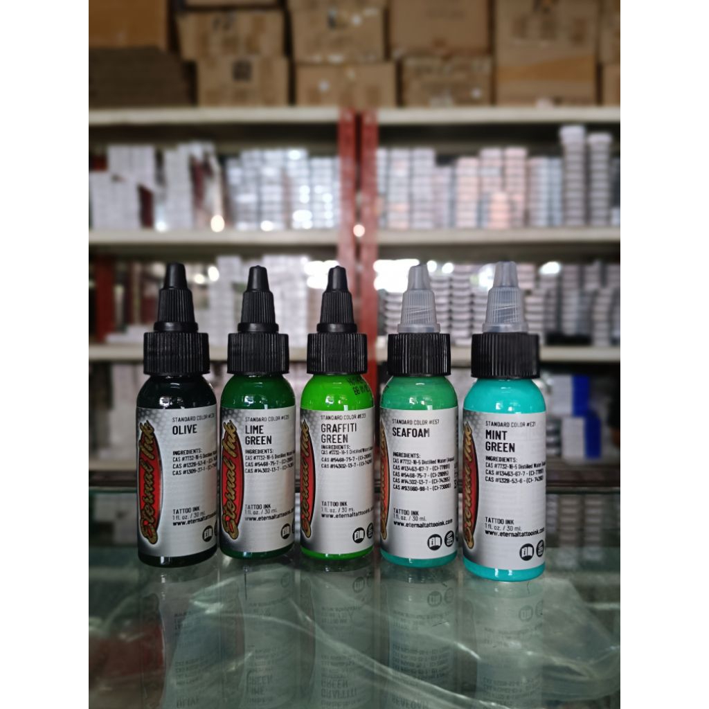 (crazytattoosupply) Eternal Ink Colors 1oz - tinta tattoo