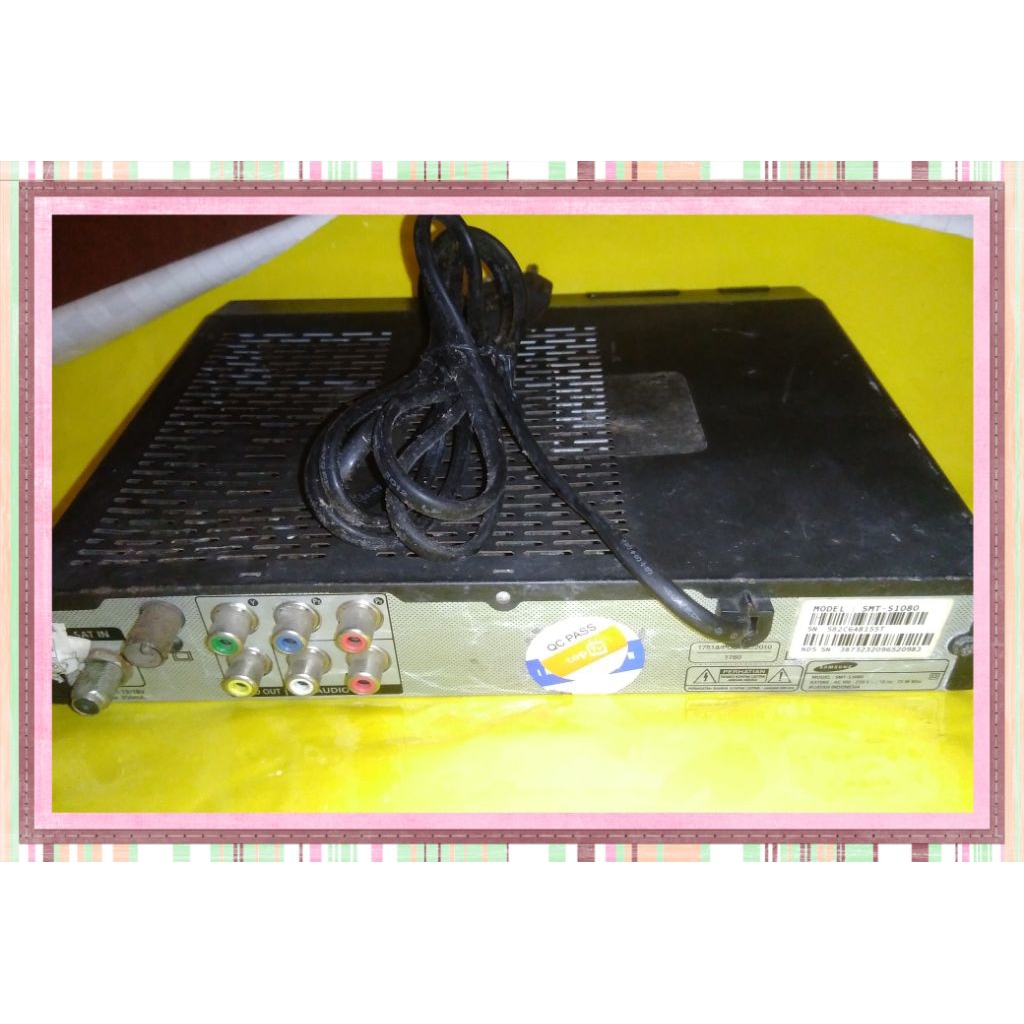 Decoder receiver stb set top box bekas parabola indovision top tv remote