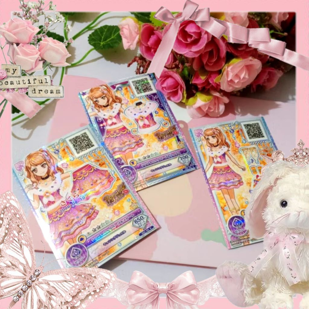 [OFFICIAL] AIKATSU ON PARADE MAHIRU KASUMI RARE CARDS AIKATSU STARS