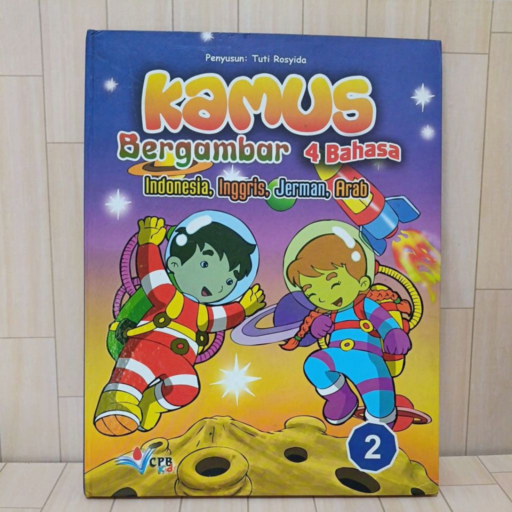 Buku Bacaan Anak Kamus Bergambar 4 Bahasa Indonesia,Inggris,Jerman,Arab