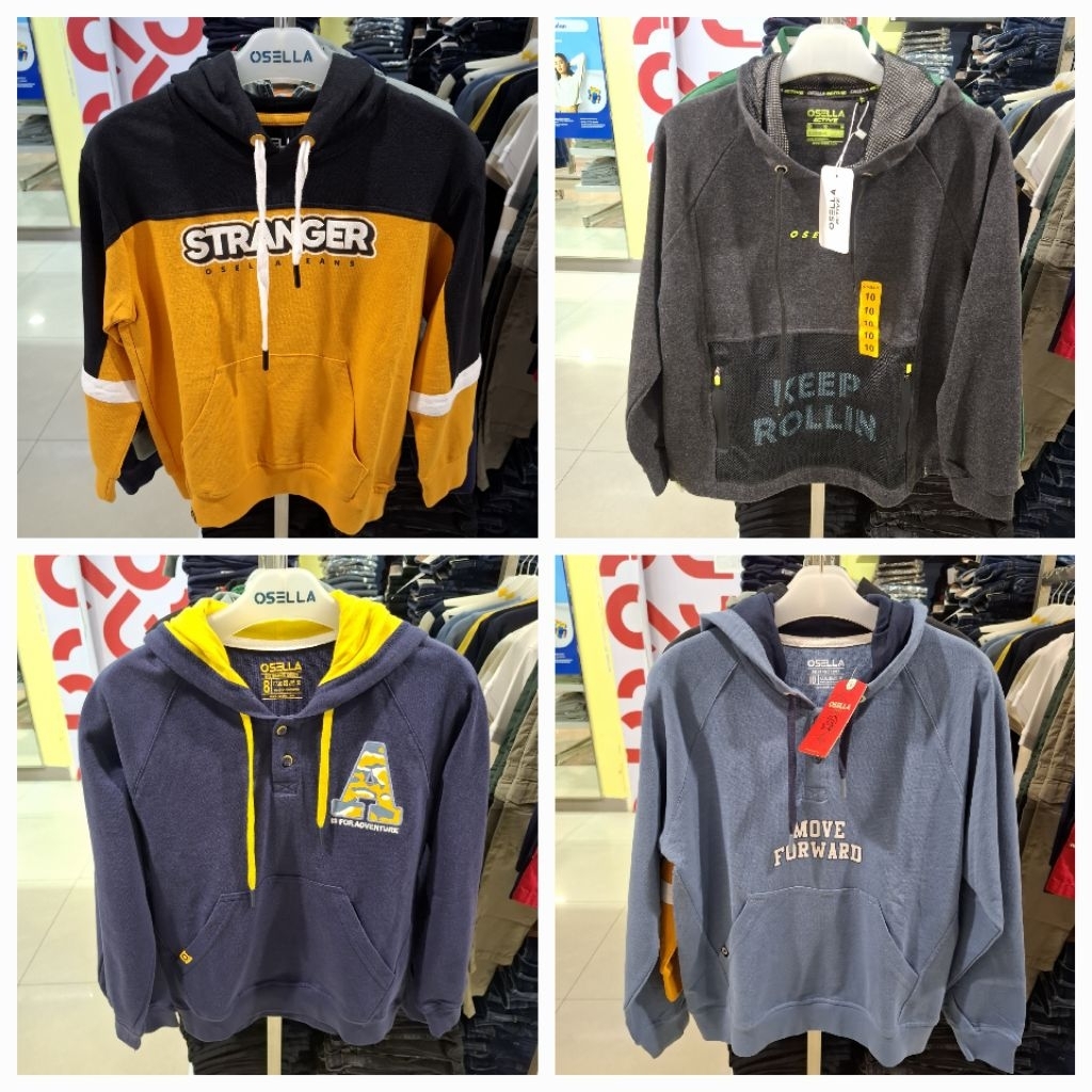 Osella Kids Baju Anak Laki Laki Sweater Hoodie Original