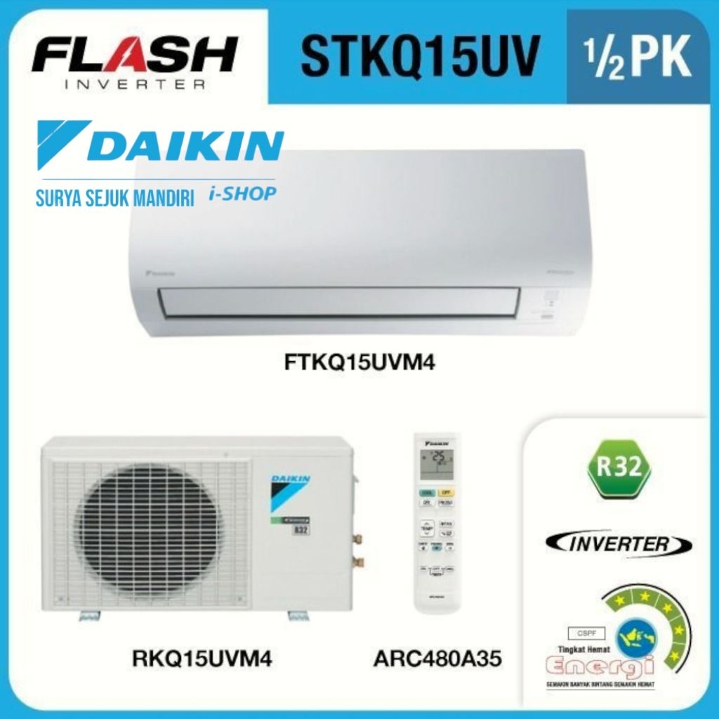 AC DAIKIN THAILAND FLASH INVERTER FTKQ SERIES