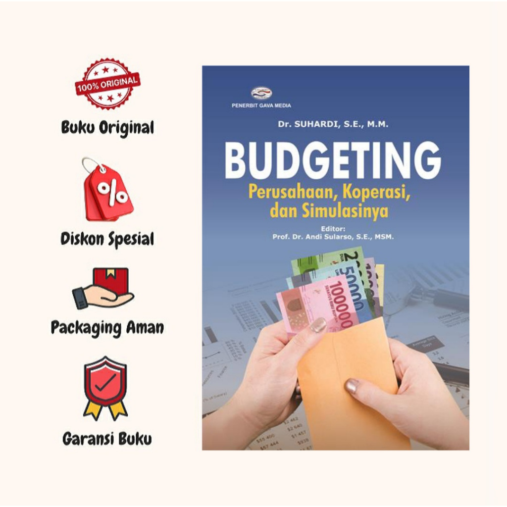BUDGETING Perusahaan Koperasi dan Simulasinya - Dr.Suhardi,S.E.,M.M. - Gava Media Original kz