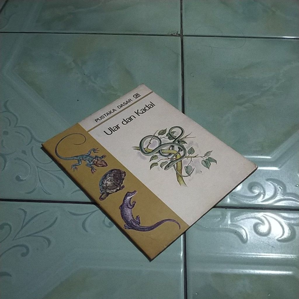 buku ULAR DAN KADAL pustaka dasar