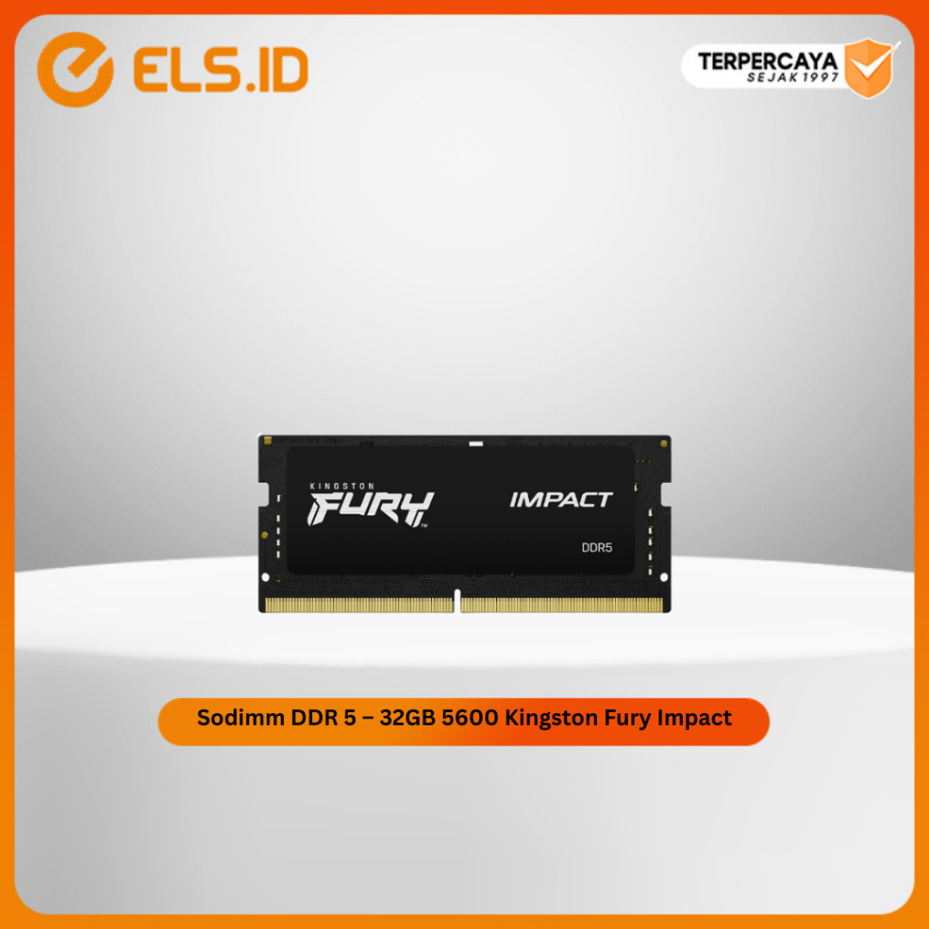 Sodimm DDR 5 – 32GB 5600 Kingston Fury Impact