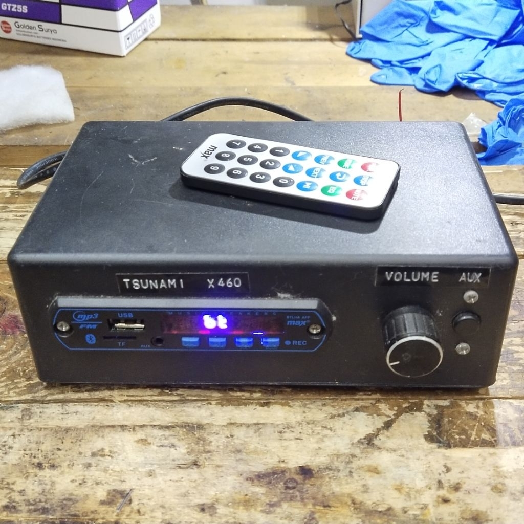 amplifier bluetooth rakitan custom