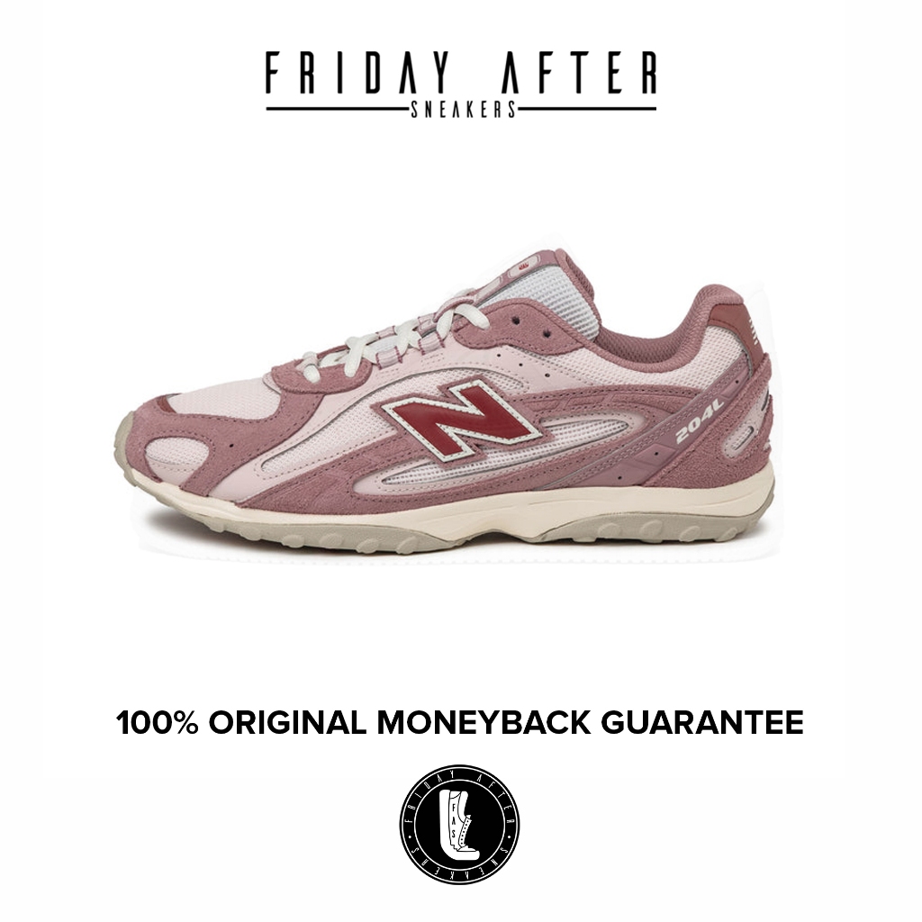 Sepatu Sneakers Wanita New Balance 204L Rosewood Original Resmi