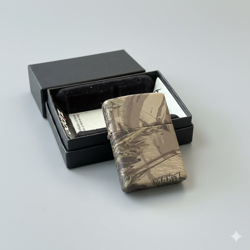 Zippo Original USA Camouflage Advantage MAX-1 | Windproof Lighter Koleksi