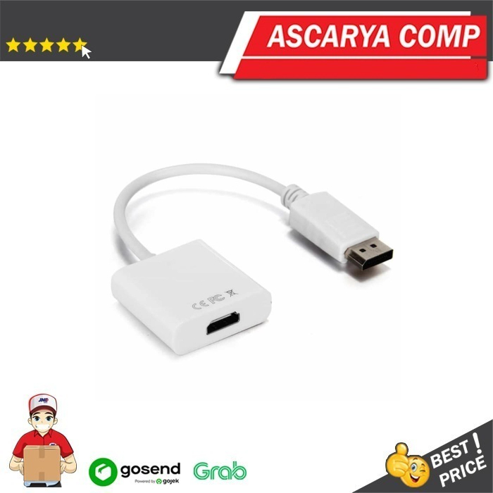 CONVERTER DISPLAY PORT TO HDMI , DP TO HDMI , DISPLAY PORT KE HDMI