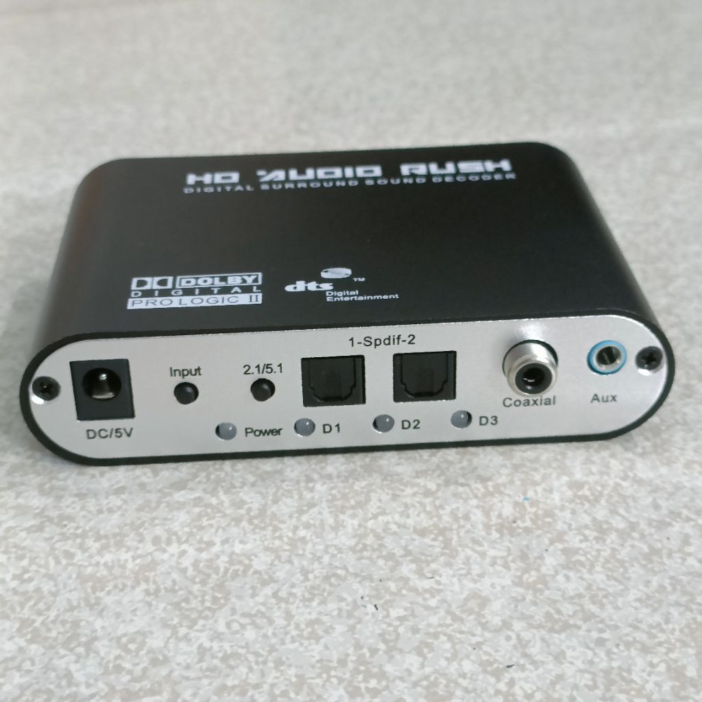 HD AUDIO RUSH DIGITAL SURROUND DECODER 5.1