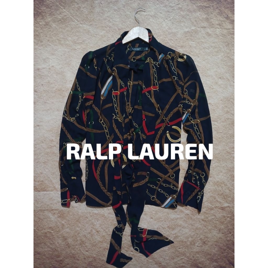 Shirt luxury RALP LAURENT bahan adem recomend bekas pakai