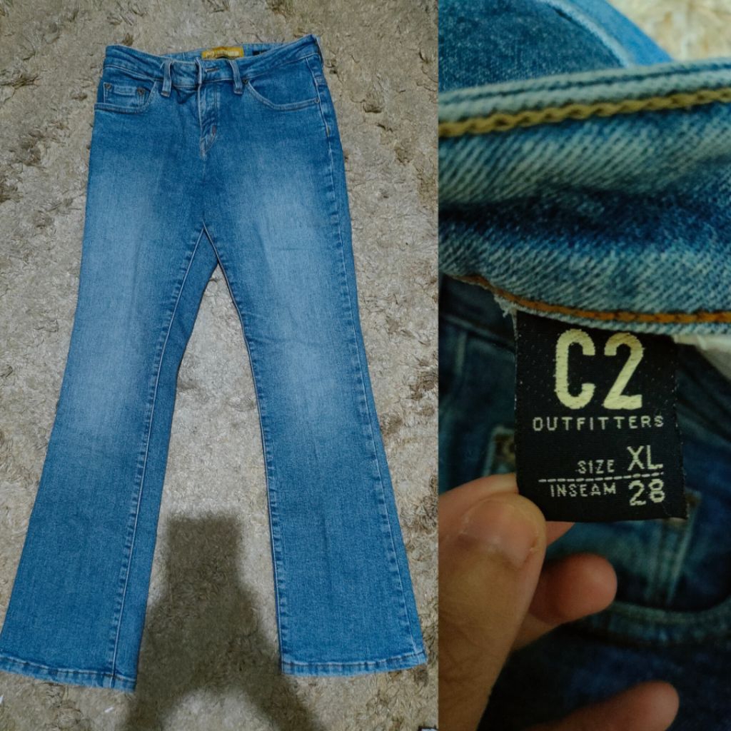 Celana Jeans C2 Outfitters Boot Cut