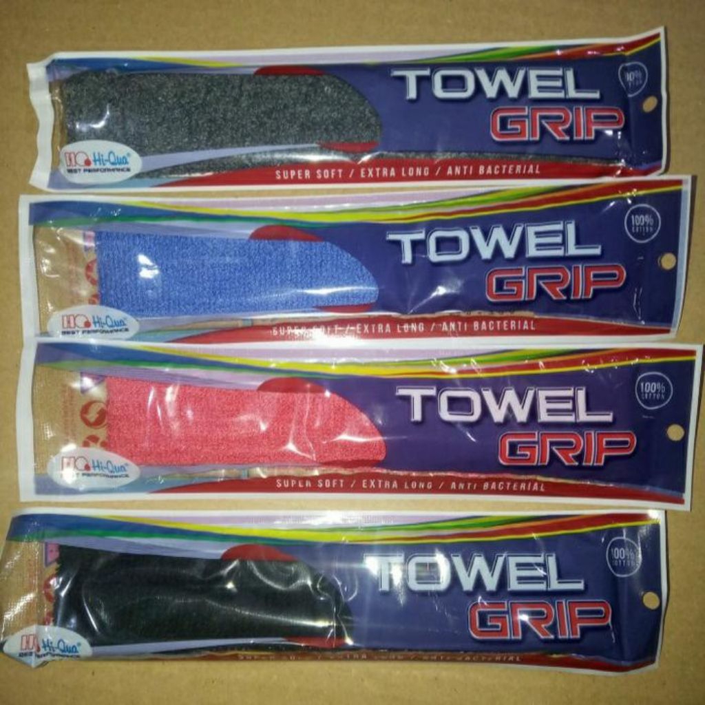 Grib - Handgrip Raket Handuk - Grip Raket Hi-Qua - Hand Grip Hi Qua Grip Towel