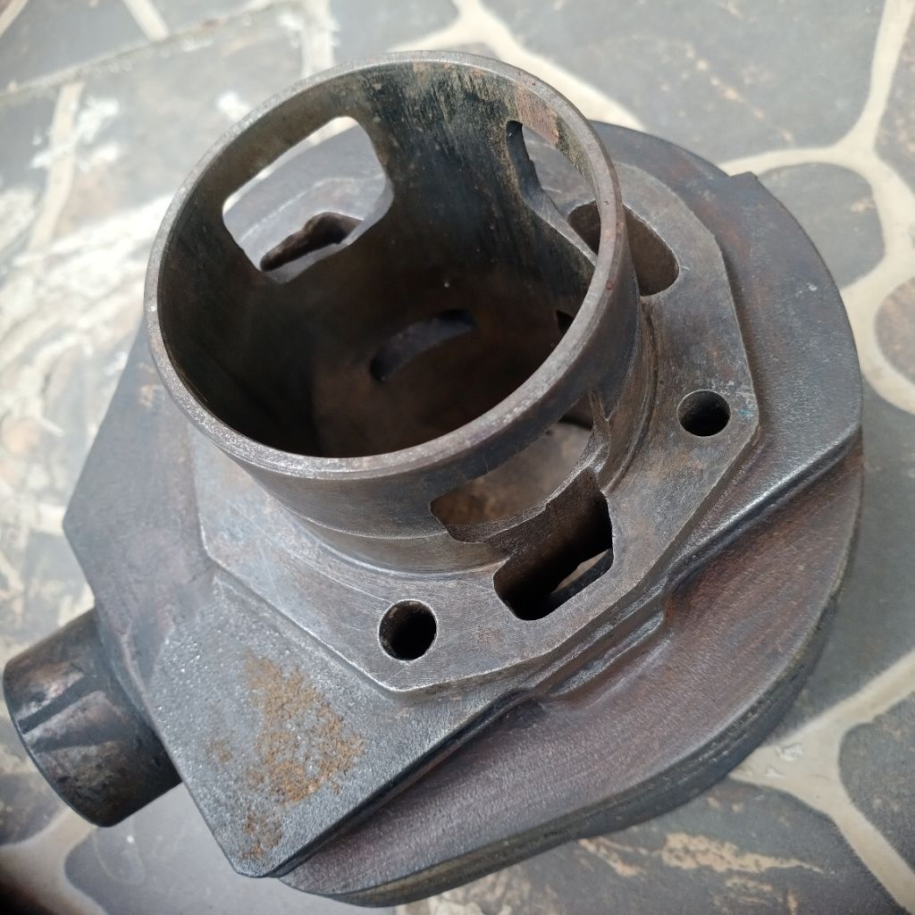 Blok vespa excel P4K original copotan 12M