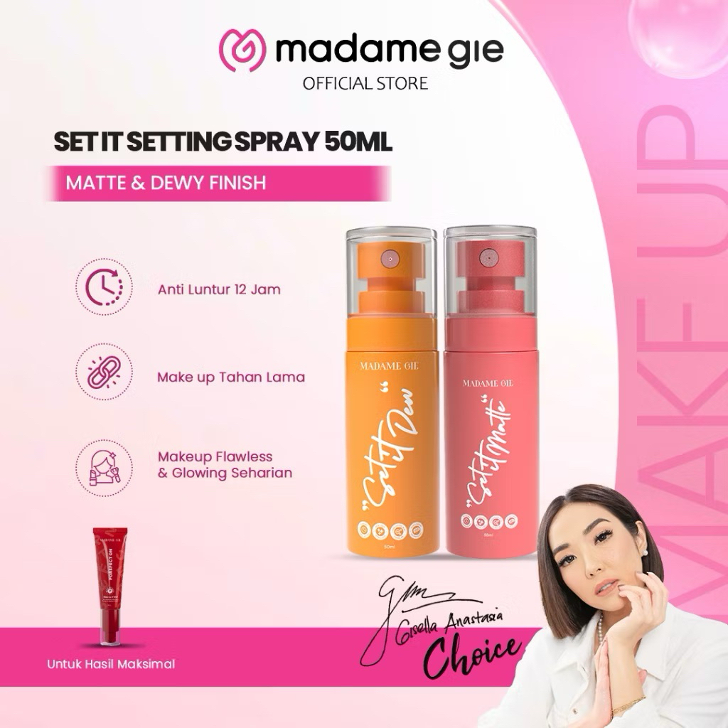 Madame Gie Set Setting Spray
