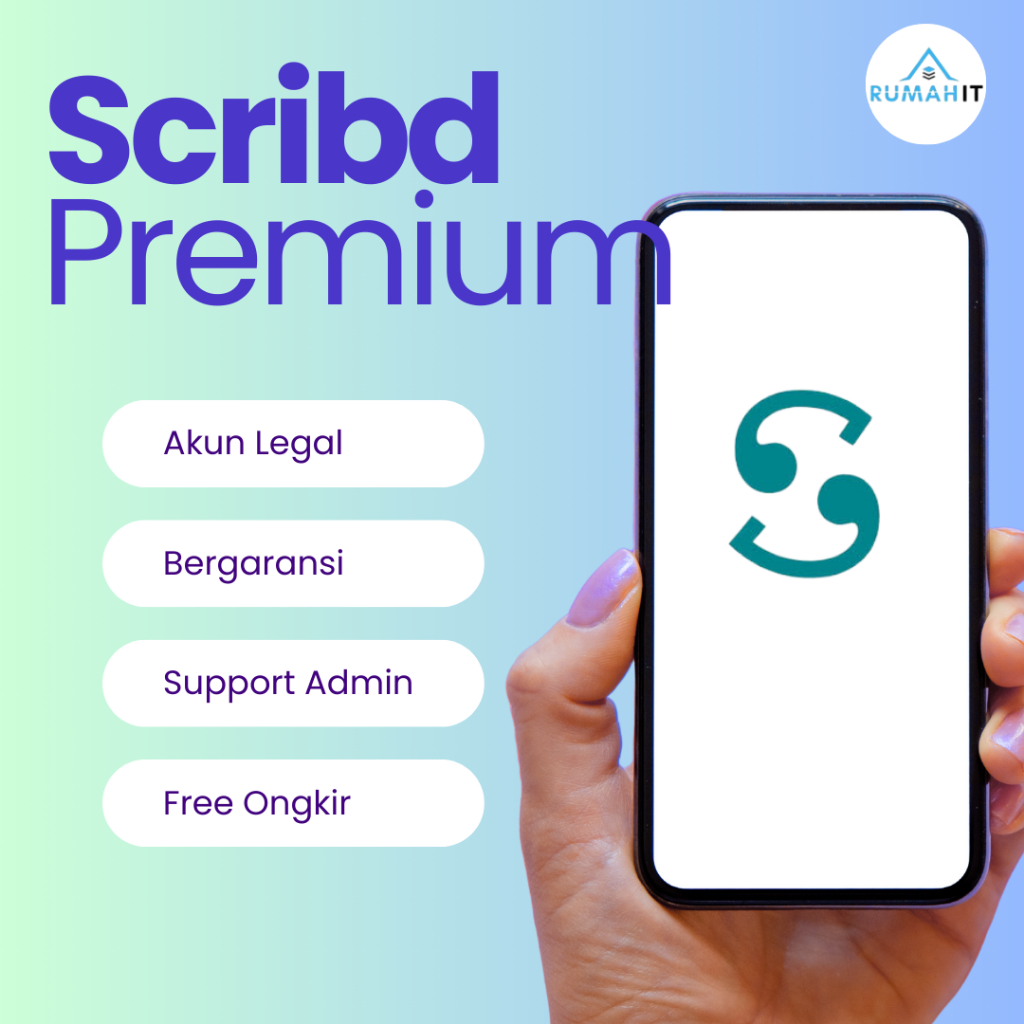 Akun Premium Scribd 1 Bulan - Akses Tanpa Batas