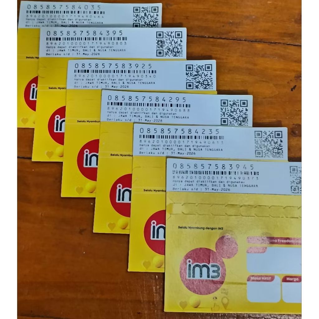 Nomor Cantik Indosat HOKI Maju Mapan (5758) Istimewa