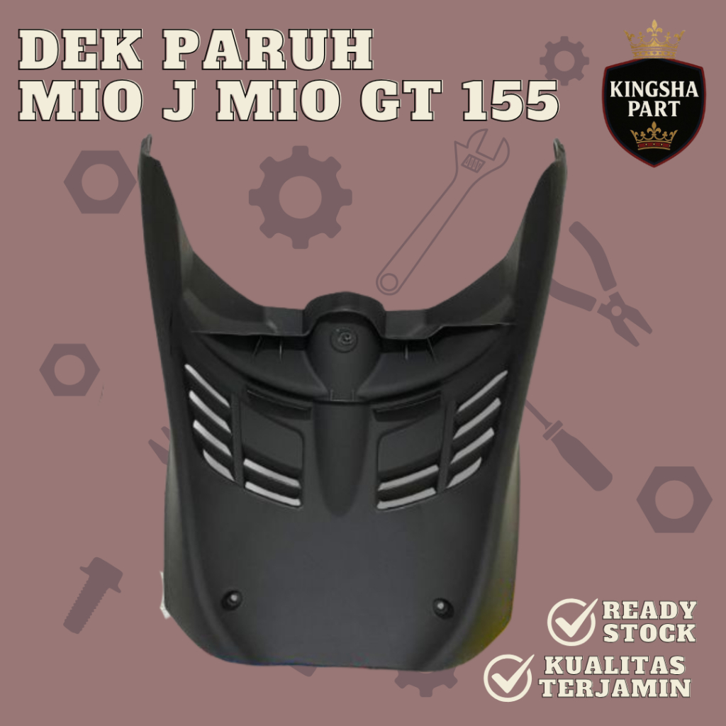 Dek paruh yamaha mio j dek paruh lumpur Mio j hitam cover dek paru mio j spoiler angin mio j hitam