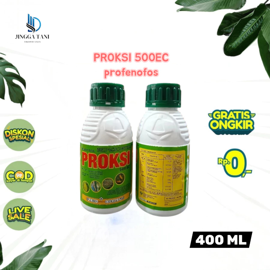 Insektisida Proksi 500EC 400ml Profenofos Pengendali Hama Lalat Buah / Lalat Buah Insektisida