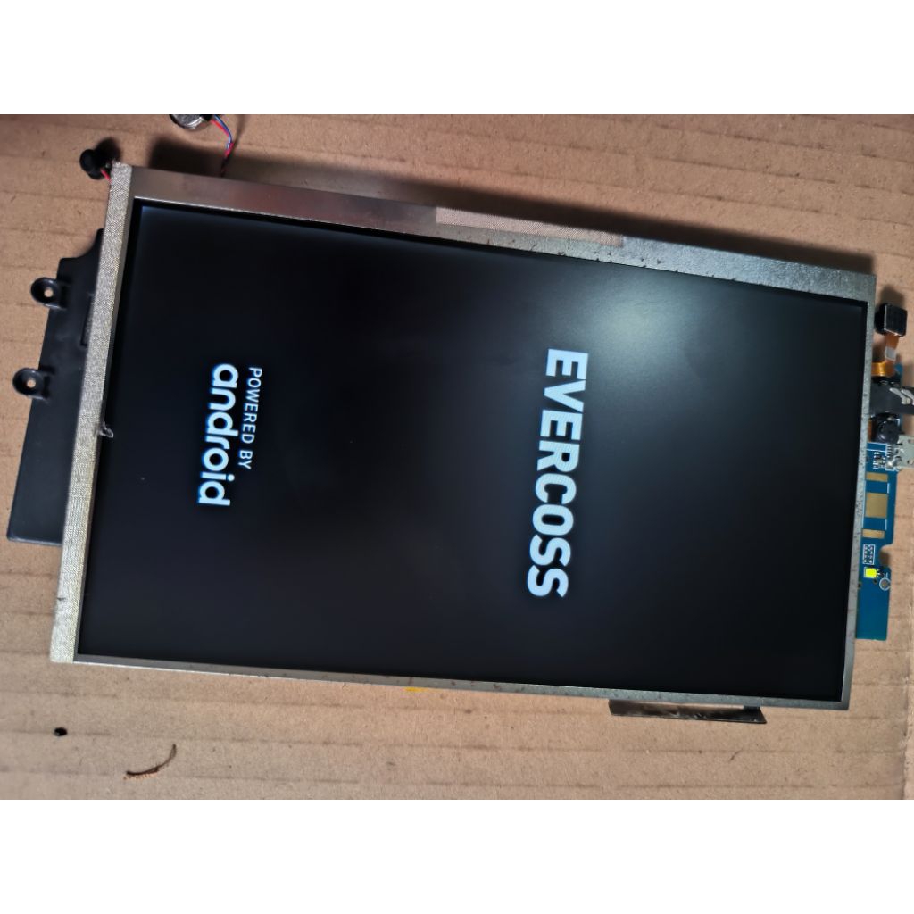 LCD TAB TABLET EVERCOSS U70C PLUS U70C + BRAVO ORIGINAL COPOTAN TESTED FUNGSI NORMAL