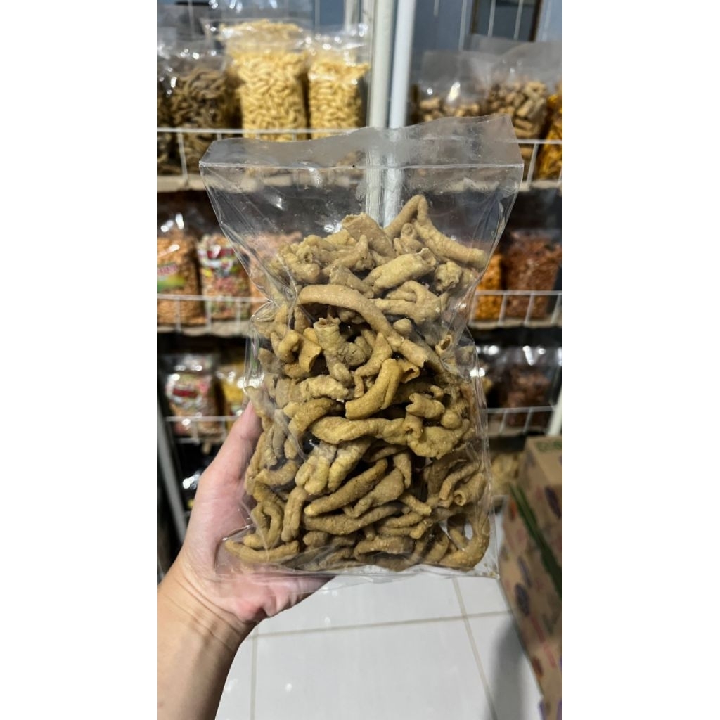 Kripik usus gentong 250gram / Snack kiloan murah