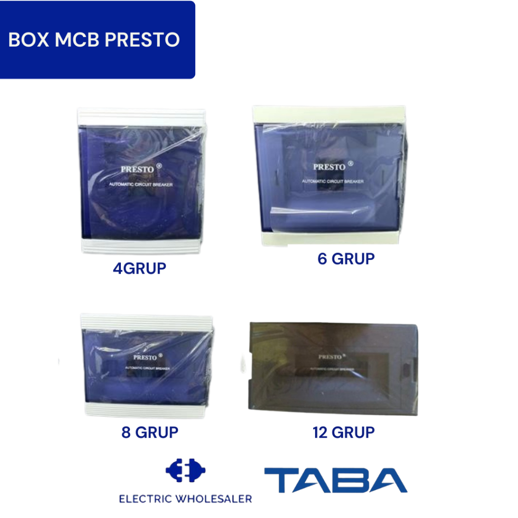 BOX MCB 4 GROUP PRESTO