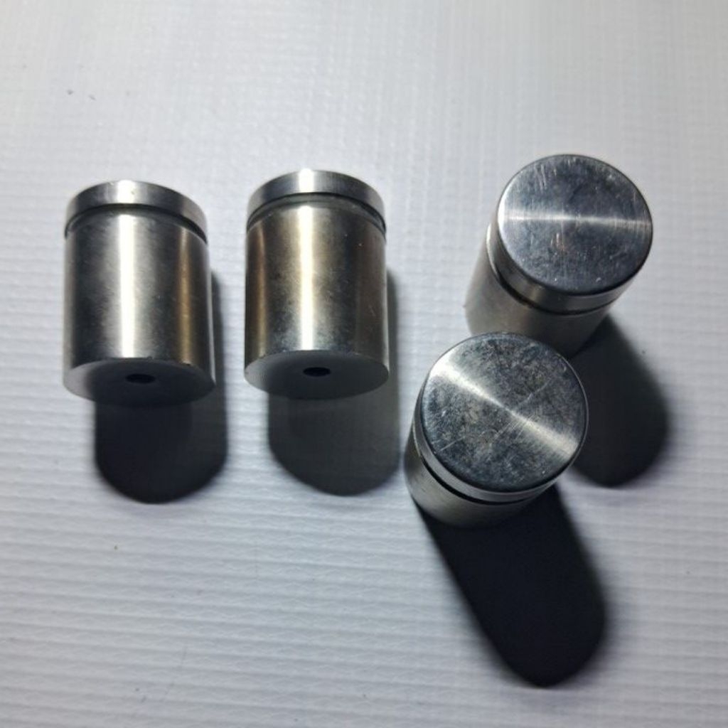 kaki meja kaca atau akrilik