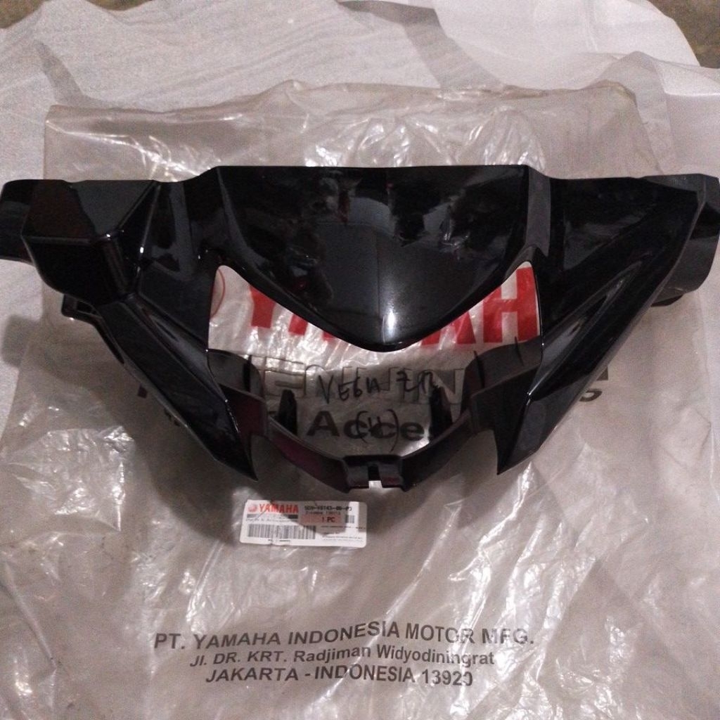 cover batok depan Vega ZR hitam original