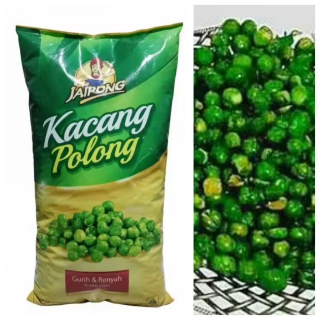 (1kg) koro ijo jaipong cemilan termurah