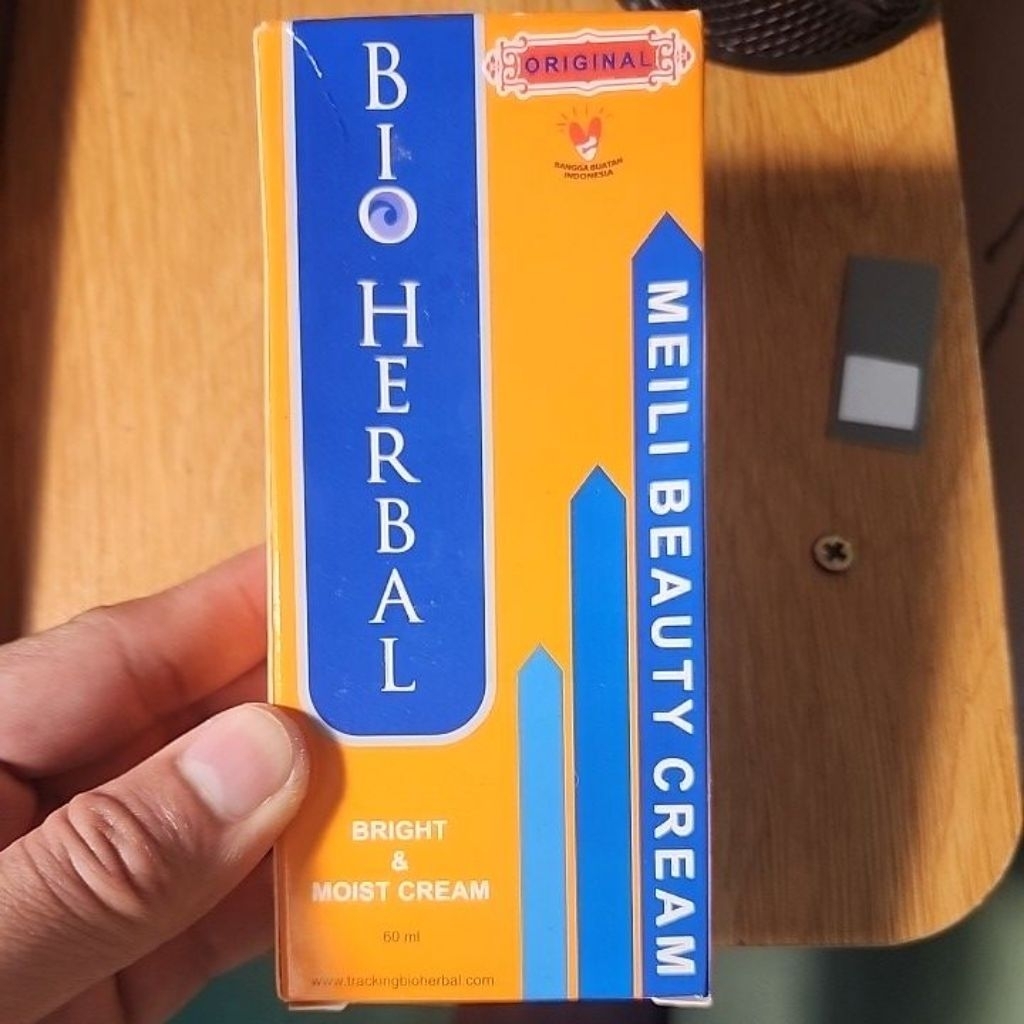 Meilibahenling Cream Bio Herbal 60ml - Menghilangkan Bekas Luka Tanpa Pengelupasan, Aman untuk Bayi